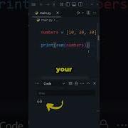 Total A Python List In 1 Line
