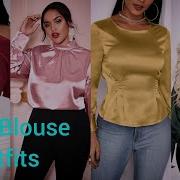 SATIN BLOUSE OUTFITS TRENDY FASHION DRESS TOPS FOR LADIES CLASSY NEW STYLE HOW TO WEAR SATIN TOPS
