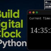 How To Build A Real Time Digital Clock In Python No GUI Needed Python Mini Project For Beginners