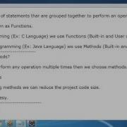 Java Tutorial 9 User Defined Methods In Java