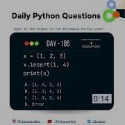 Python Coding Challenge Day 185 What Is The Output Of The Following Python Code Python
