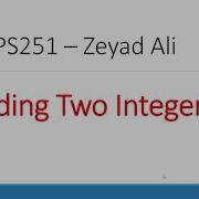 02 Adding Two Integers In Java In Eclipse