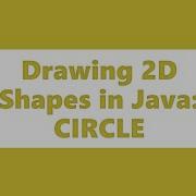 Drawing A CIRCLE Using JavaFx Shapes In Java