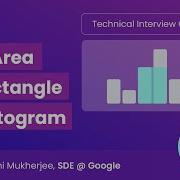 Largest Area Of Rectangle In Histogram Technical Interview Questions Ep 2 CodeChef