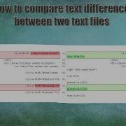 How To Compare Text Differences Between Two Text Files