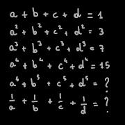 A Power Sum Problem And Tetrabonacci