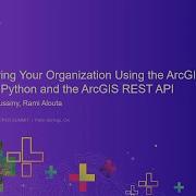 Monitoring Your Organization Using The ArcGIS API For Python And The ArcGIS REST API