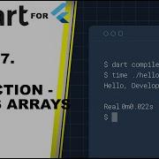 DART COLLECTION LIST AS IN ARRAYS BEGINNERS TUTORIALS