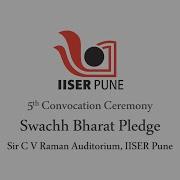 Swachch Bharat Pledge On 5th Convocation Day At IISER Pune May 28 2016