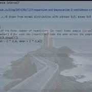 Confidence Vs Credible Intervals With Python And Emacs
