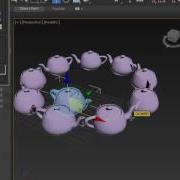 How To Distribute Object In A Path 3Ds Max 2016