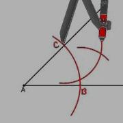 Geometry Constructions 5 Angle Bisector