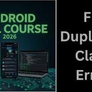 13 Fix Duplicate Class Found Error In Android Studio Gradle Build Error Solution
