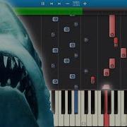 Jaws Theme Music John Williams Piano Tutorial Synthesia Cover