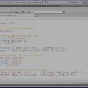 PHP And MySQL Form Validating Part 3 Using Empty And Simple Security Functions
