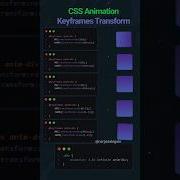 CSS Animation Key Frames Transforms Education Online Classes Css Animation Keyframes