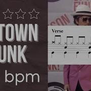 Drum Sheet Uptown Funk Bruno Mars Drum Score
