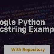 Google Python Docstring Example
