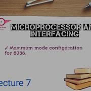 Lecture 7 Maximum Mode Configuration For 8086 Maximummode 8086 Microprocessor