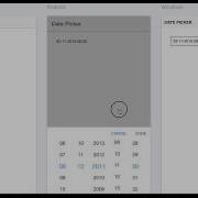 Ionic 2 3 Date Picker Example Output