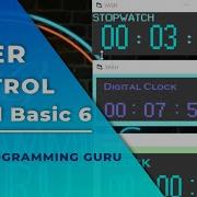 Visual Basic 6 0 Digital Clock Using Timer Control In Visual Basic 6 0 Tutorial