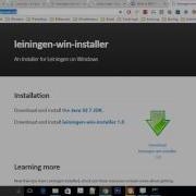 Clojure Install Lein Leiningen On Windows