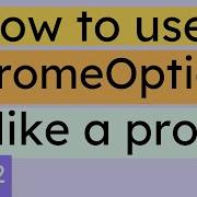 How To Use ChromeOptions Class In Selenium What Is The Significance Of ChromeOptions SN