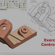 Solidworks Tutorial Exercise 178 Control Bracket