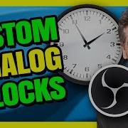 How To Add A Clock On OBS Studio LUA Script With Multiple Faces Or Design Your Own