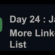 Day 24 More Linked List Hacker Rank Java 30 Days Of Code