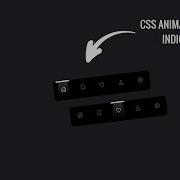 Animated Navigation Menu Indicator Using Html CSS Javascript Magic Light Indicator