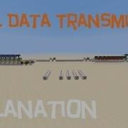 Minecraft Serial Data Transmission Explanation