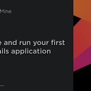 RubyMine Creating And Running Your First Rails Application