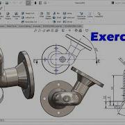 Solidworks Tutorial Exercise 03 Design Of Flange Pipe 30 Degree Direction