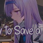 Nightcore How To Save A Life The Fray Lyrics