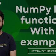 How To Use The NumPy Log Function In Python NumPy Log Function