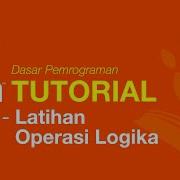 Belajar Java Dasar 19 Latihan Operator Logika