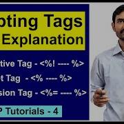14 JSP Tags Scripting Scriptlet Declarative Expression Servlet JSP Tutorials