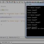 Intermediate C Tutorial 3 Nested For Loops