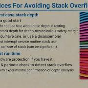 L11 05 Best Practices For Avoiding Stack Overflow