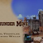 Big Thunder Mine Part 2 Ore Bins Trestles Retaining Walls
