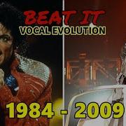 Beat It Live Vocal Evolution 1984 2009 Michael Jackson