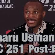 Kamaru Usman Wants Jorge Masvidal Again But Ok With Gilbert Burns Next UFC 251 Press Conference