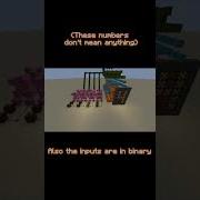 Redstone Addition Calculator Shorts