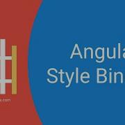 09 Angular Style Binding