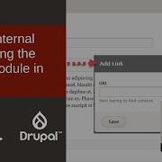 Create Internal Links Using The Linkit Module In Drupal