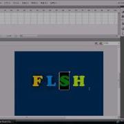 Flash Text Motion Tween Tutorial 1