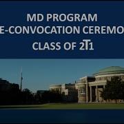 2021 Pre Convocation Ceremony A Virtual Edition