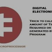 Trick To Calculate Amount Of Time Required Or Delay Generated By 8085 Program