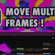 Move Multiple Frames In Procreate Dreams Tutorial